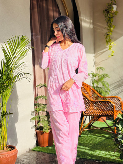 Graceful Embroidered Co-ord Set
