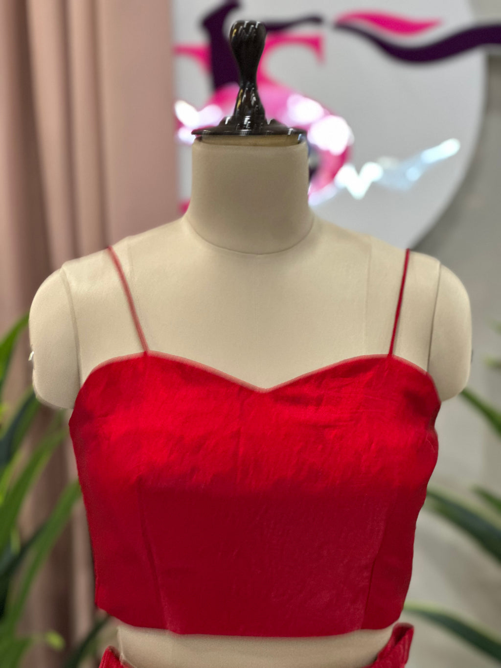 Elegant Drape Handwork Set