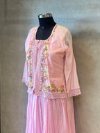 ONE PIECE EMBROIDERED GOWN SET