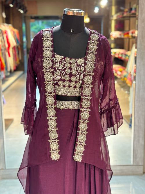 INDO FUSION THREE PIECE HANDWORK SET