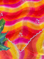 Multicolor Printed Saree With Traditional Touch