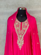 RAKHI SPECIAL ZARDOSI HANDWORK ANARKALI SUIT