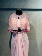 DESIGNER SLIT SKIRT OR CAP SET