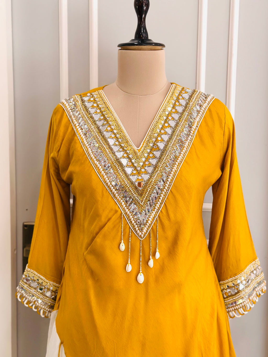 Layered Handwork Detailing Co-ord Set
