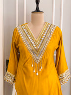 Layered Handwork Detailing Co-ord Set