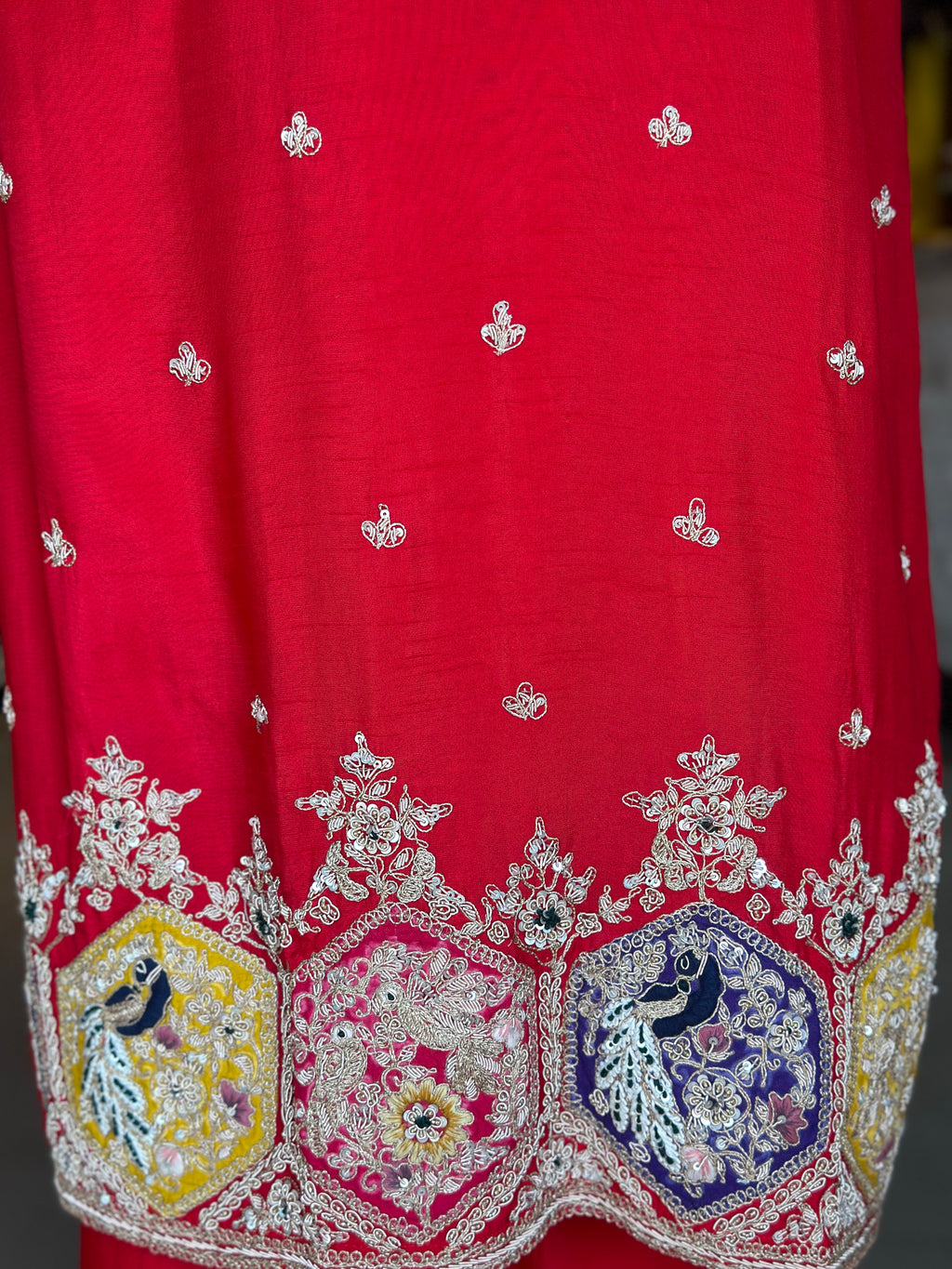 ZARDOSI HANDWORK SUIT SET