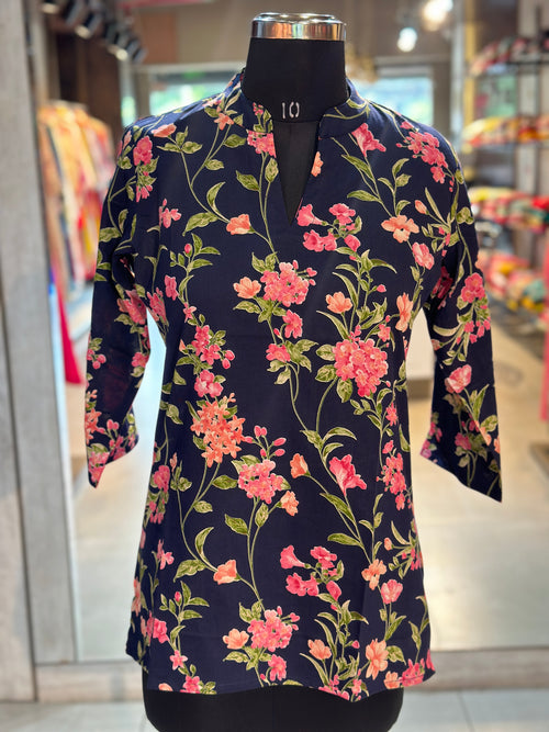 COTTON SHORT KURTI