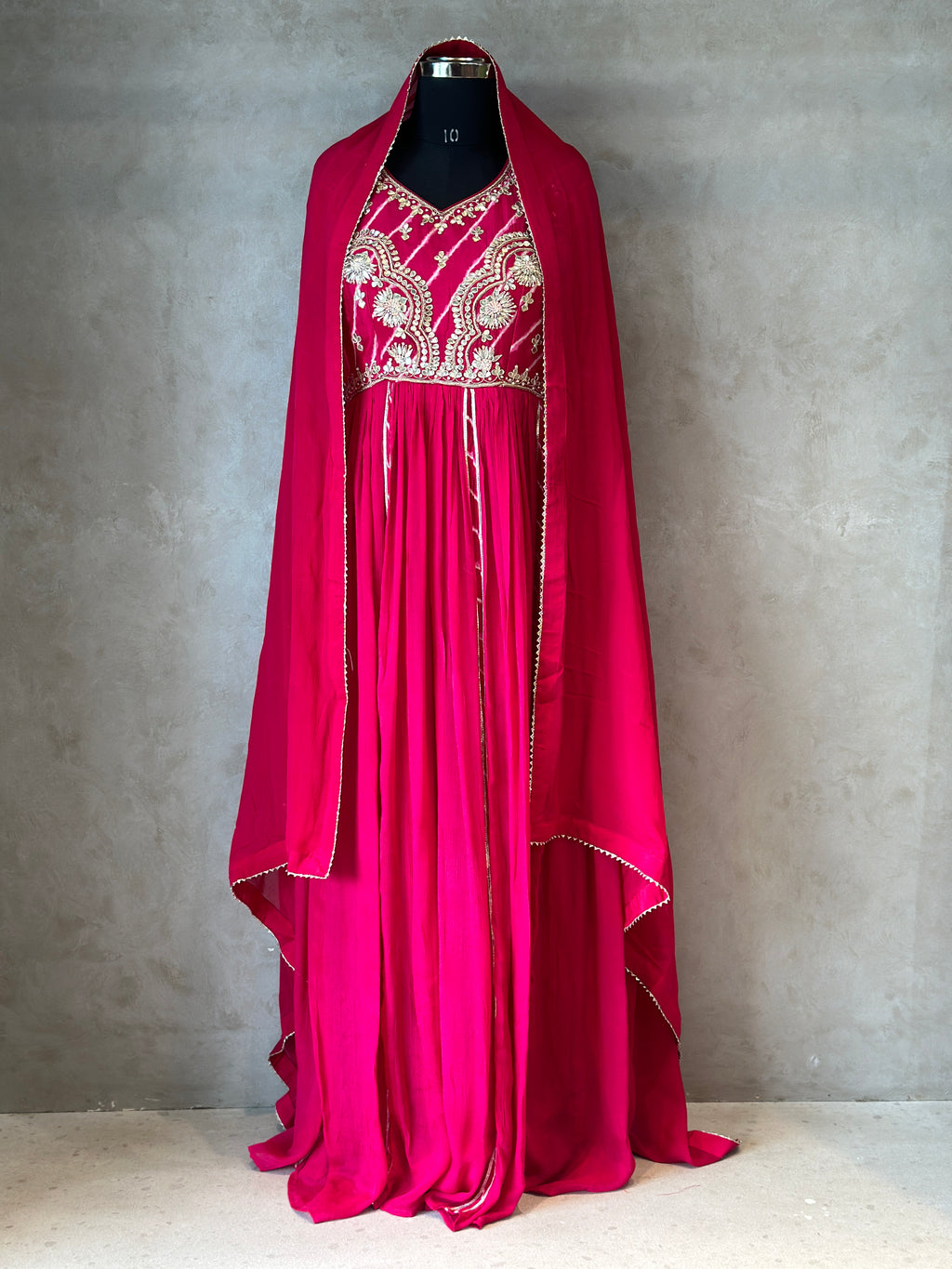 BRIDE SPECIAL LAHARIYA HANDWORK SUIT