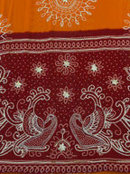 ✨ Ethnic Elegance Gota Work Saree ✨