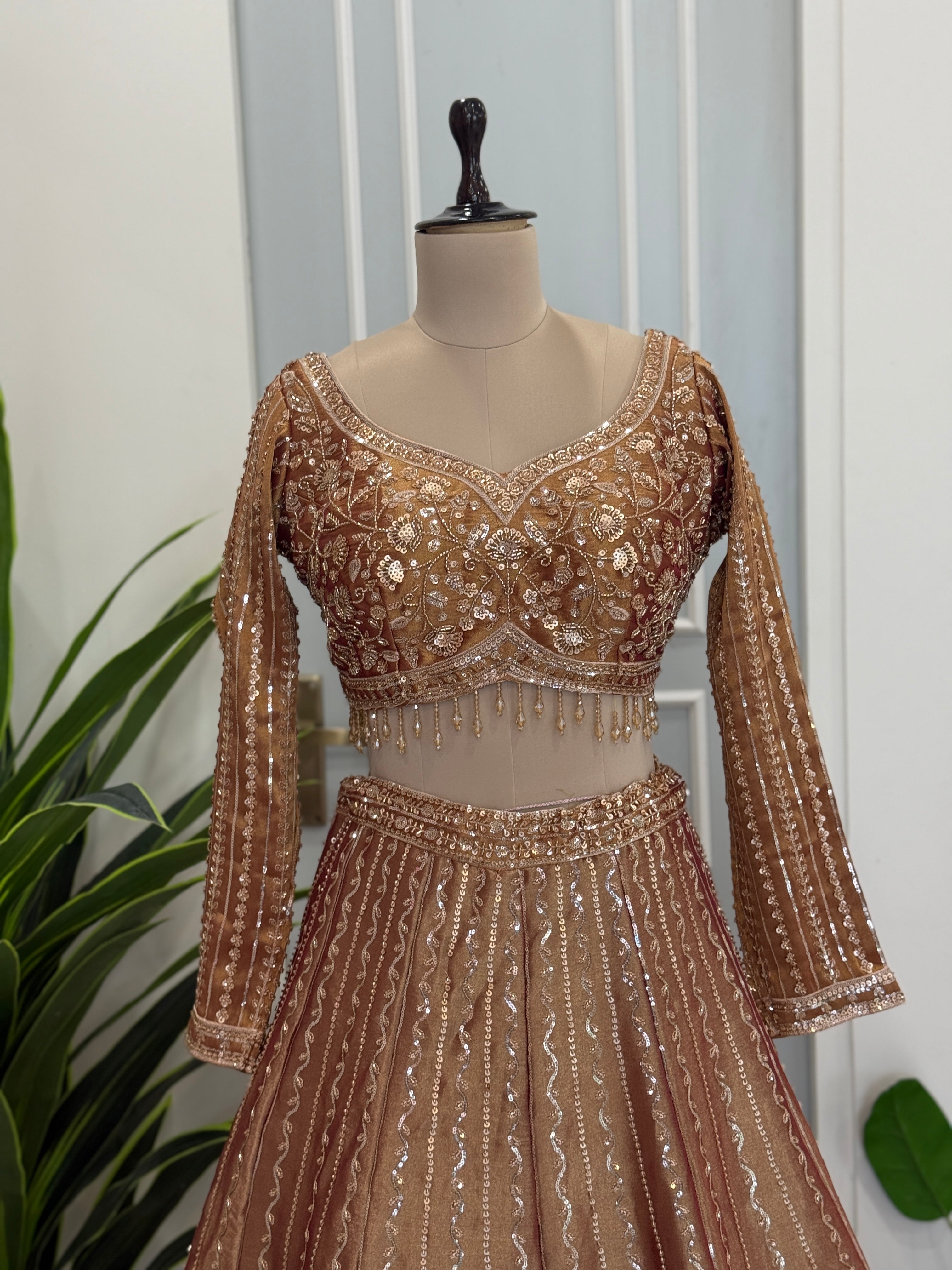 Luxury Festive Wear Lehenga Set