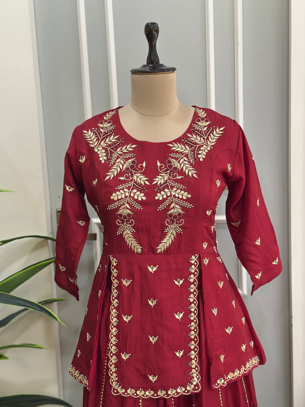 Karwa Chauth Special Royal Handwork Skirt Set