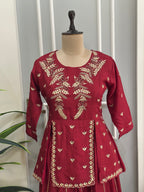 Karwa Chauth Special Royal Handwork Skirt Set