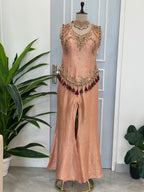 Royal Tassel Detail Indo-Western Set