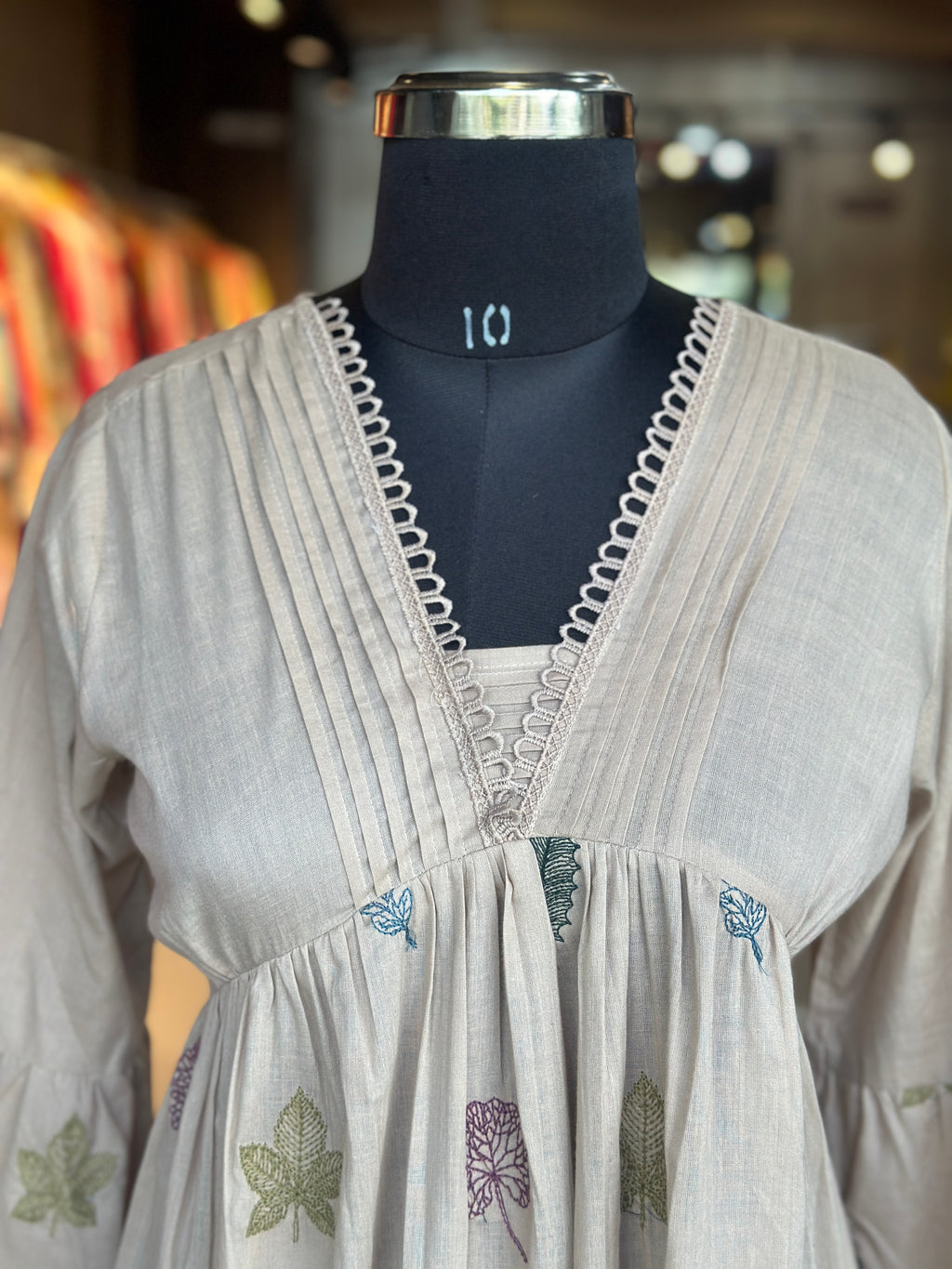 ONE PIECE EMBROIDERED GOWN