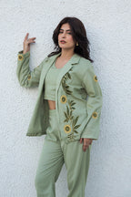 CO-ORD SET WITH JACKET