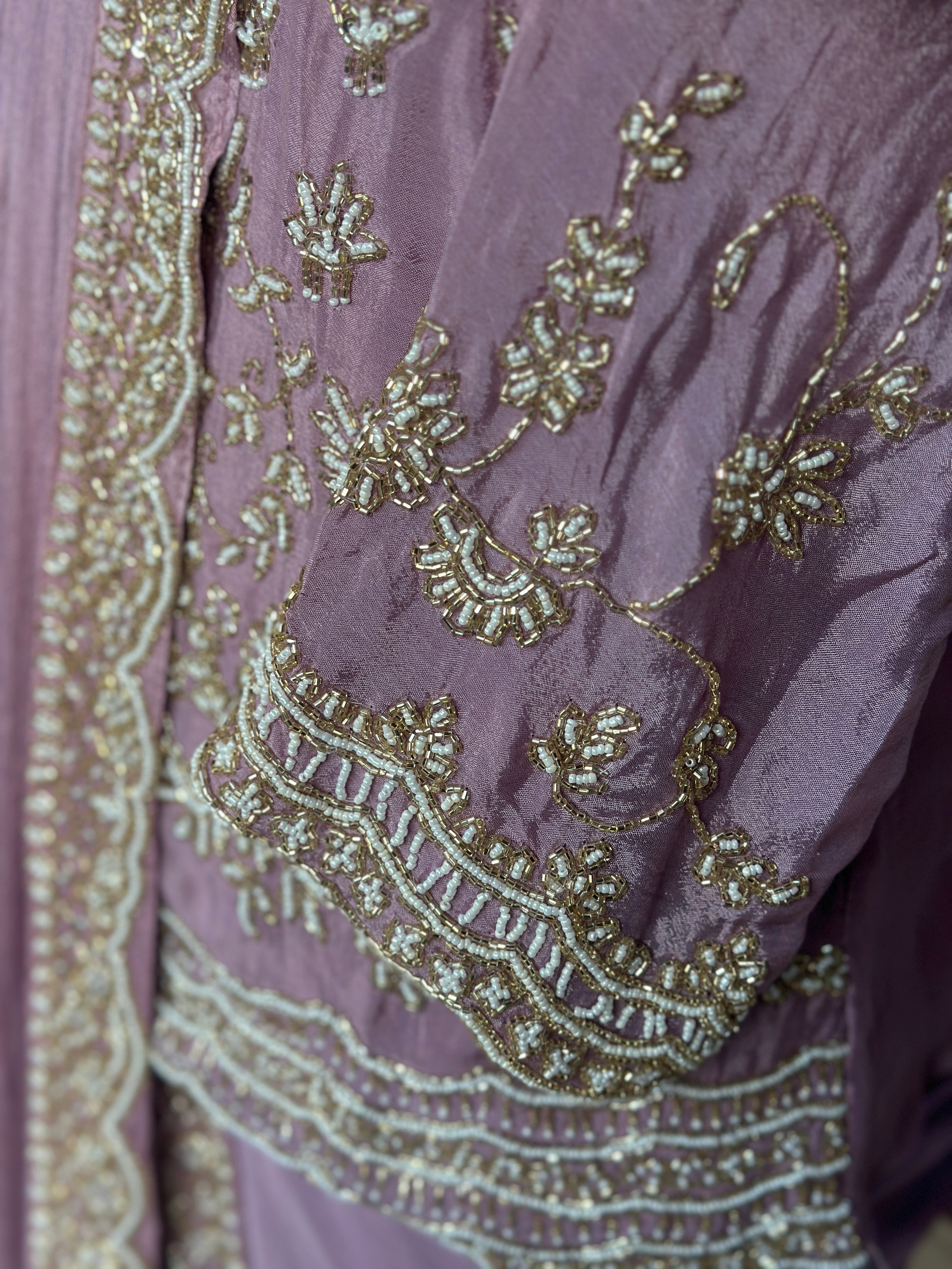 DRAPING WITH JACKET SET