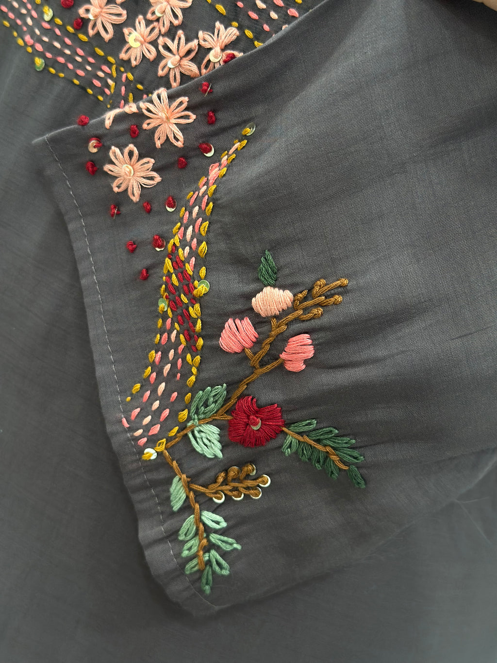 Beautiful Hand Embroidery Suit Set