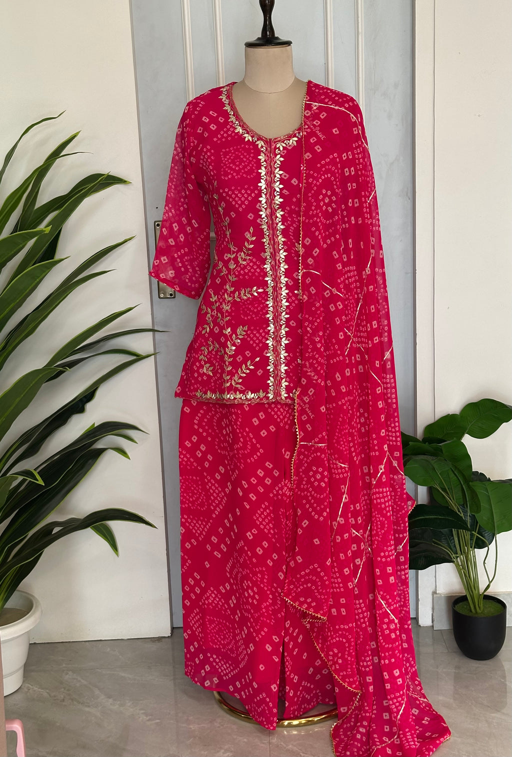 ✨ Festive Handwork Dupatta Set ✨