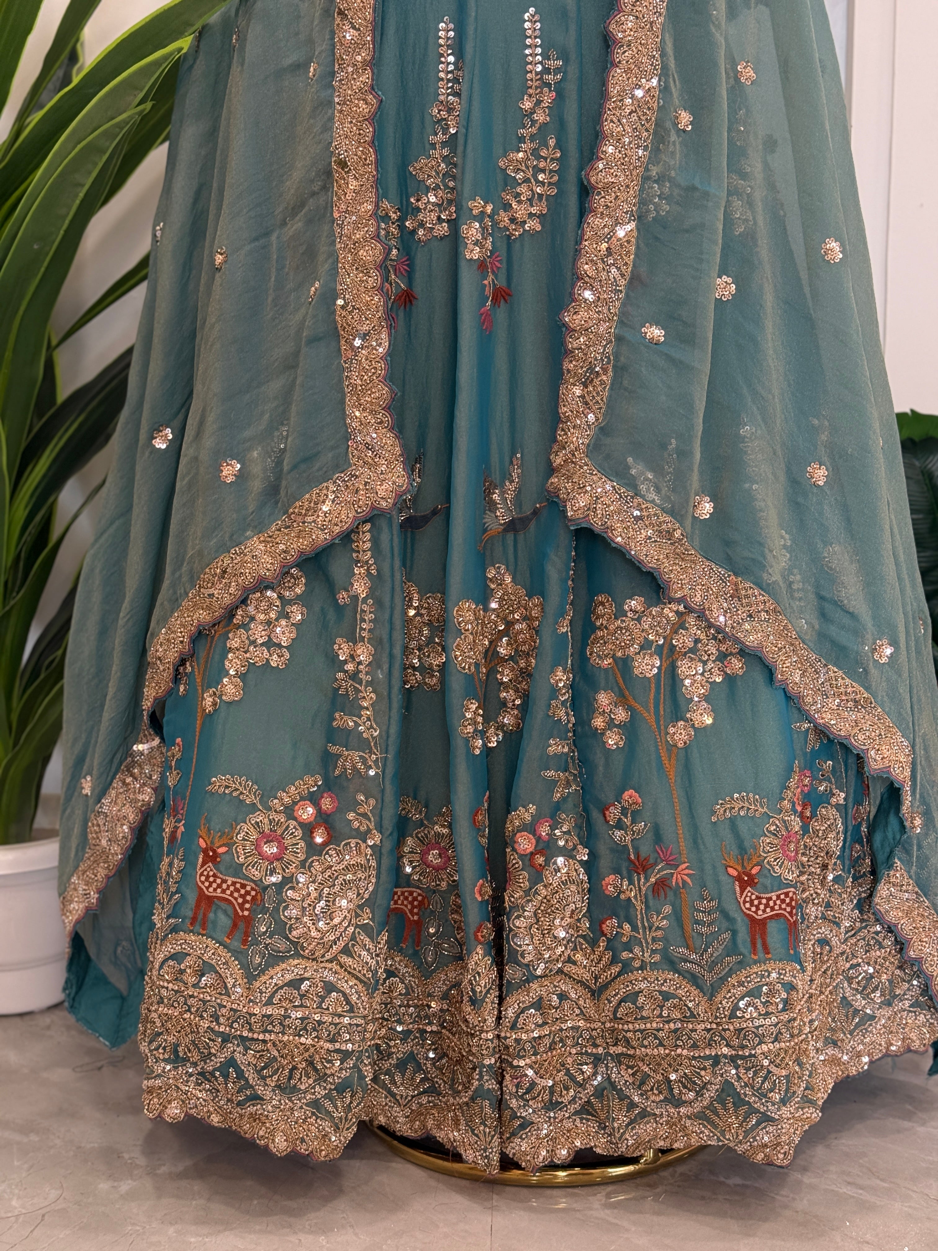 Royal Festive Designer Lehenga Set