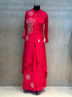 PURE CHINON HANDWORK CORD SET