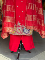 ZARDOSI HANDWORK SUIT SET