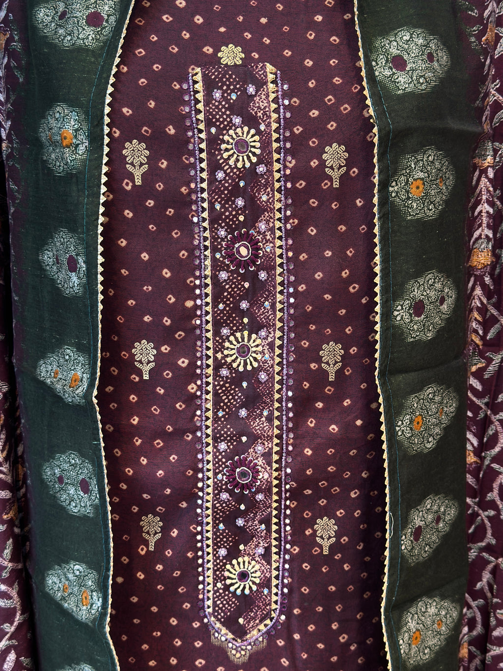 MUSLIN SUIT SET