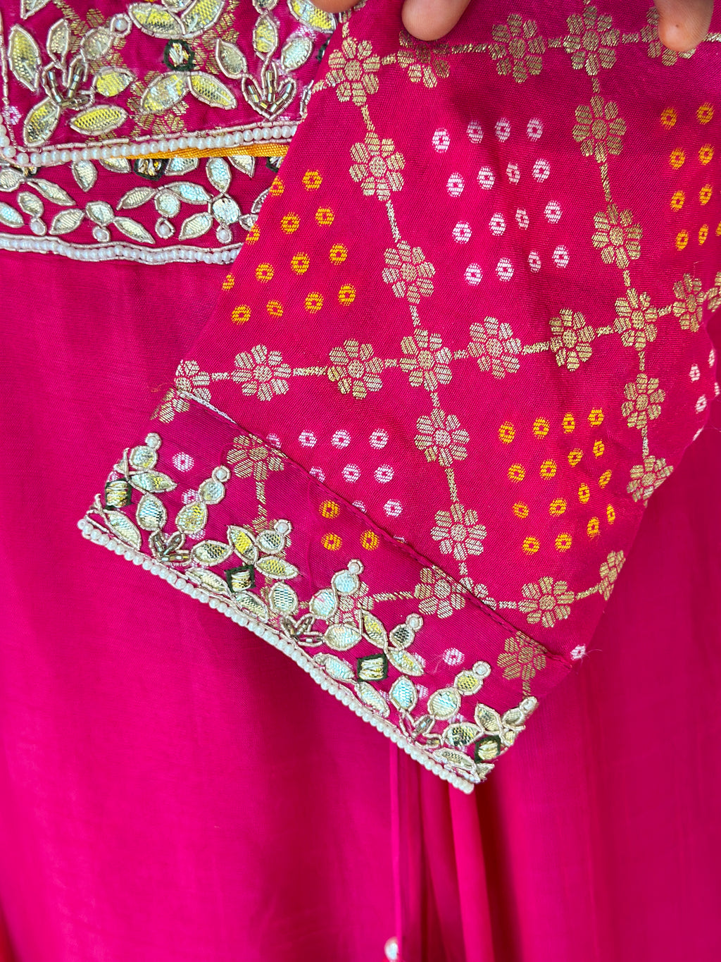 BHANDEJ INDO FUSION GOWN SET