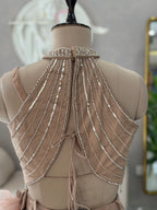 Royal Elegance Ruffle Saree Set