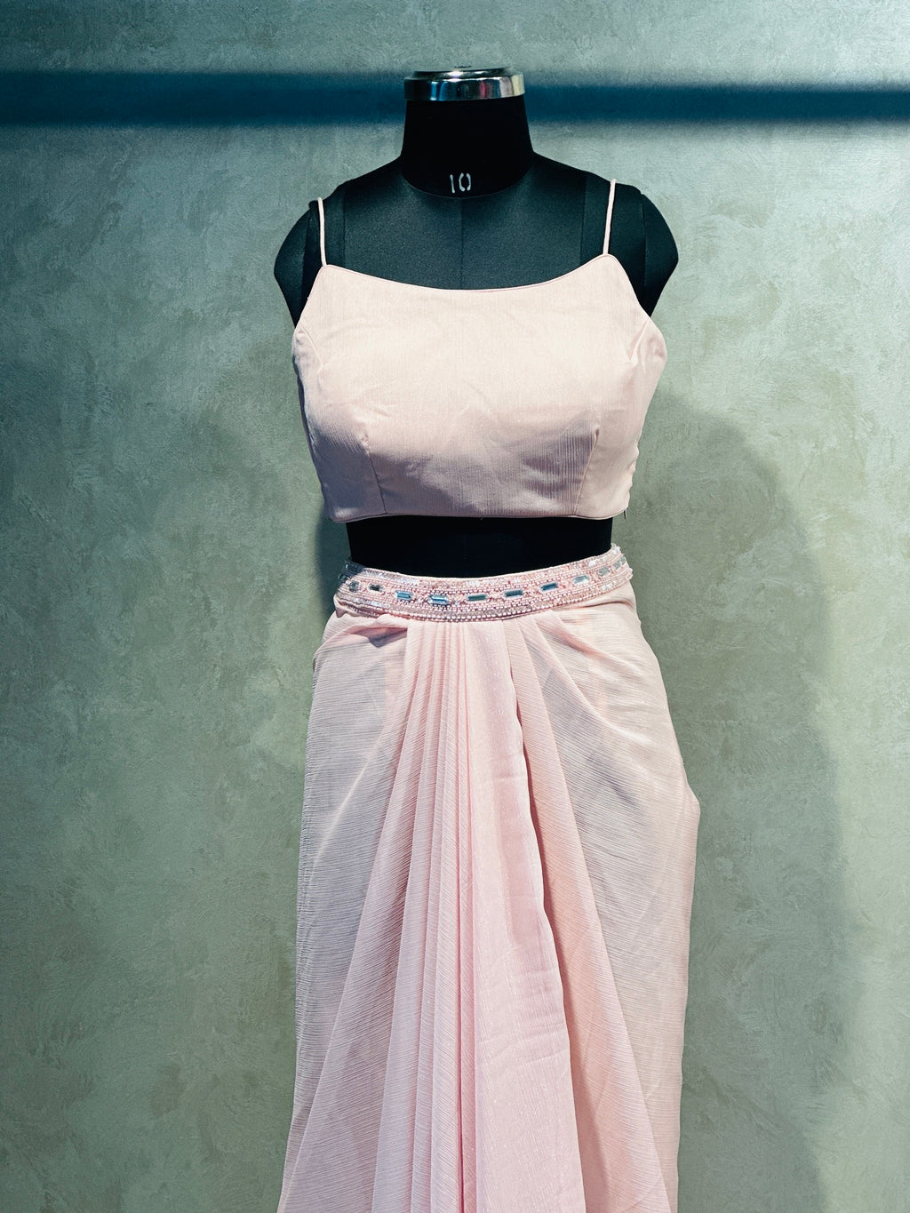 DESIGNER SLIT SKIRT OR CAP SET