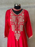 BEAUTIFUL ANARKALI SET WITH ZARDOSI HANDWORK