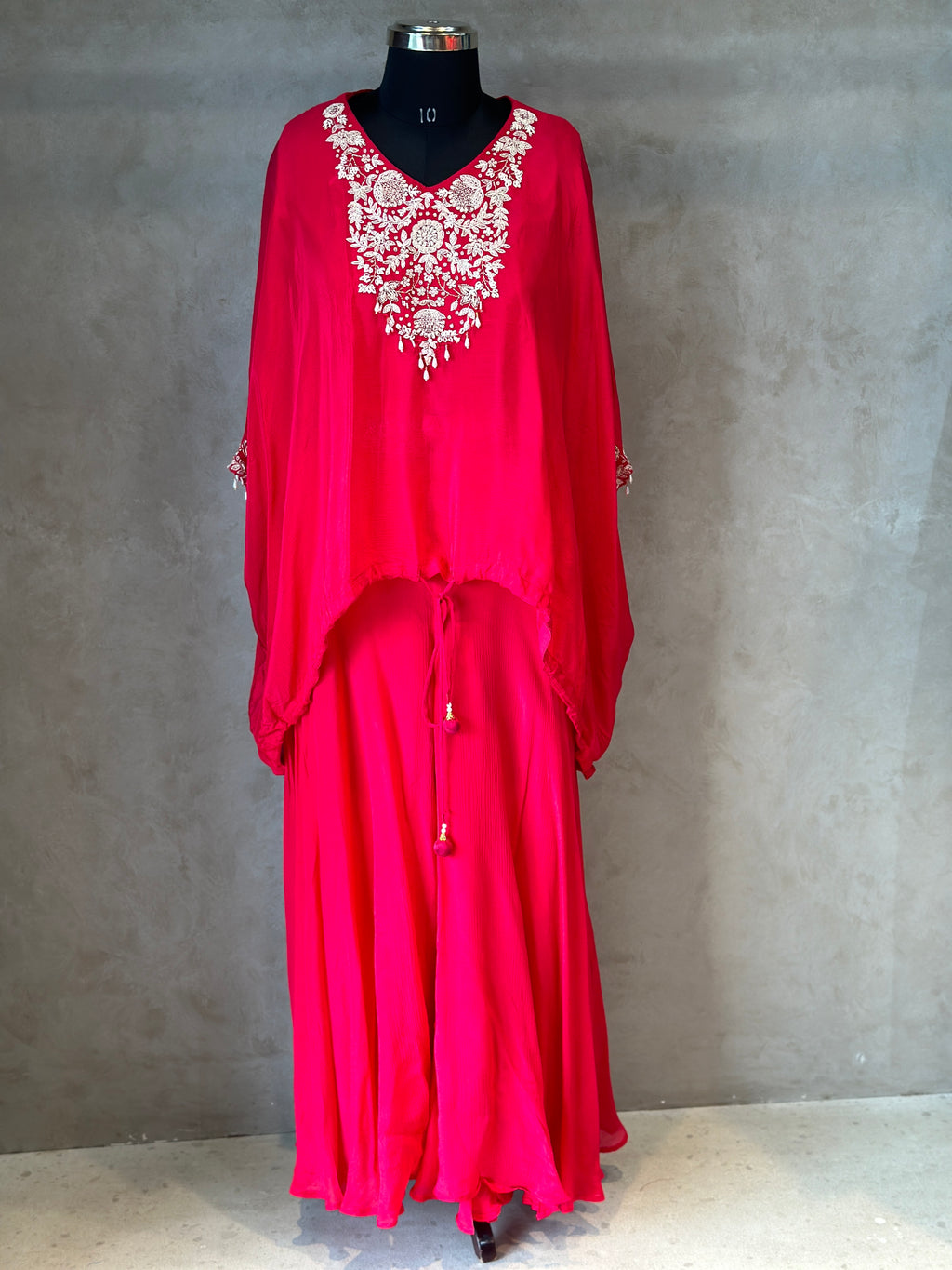 PURE CHINON KAFTAN SET