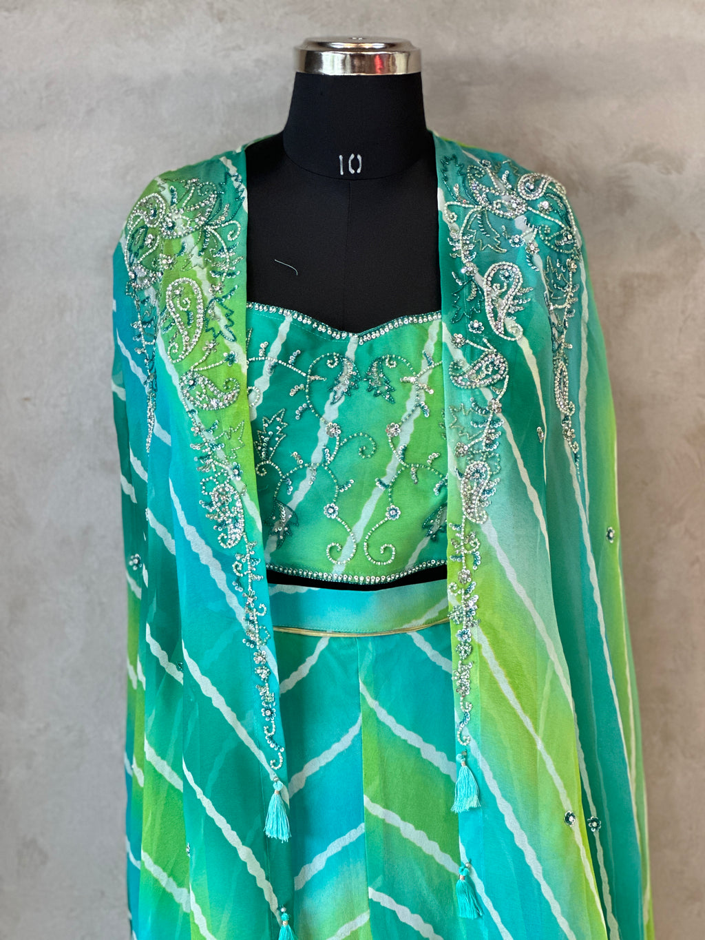 LAHARIYA DESIGNER PLAZO WITH SHURG SET