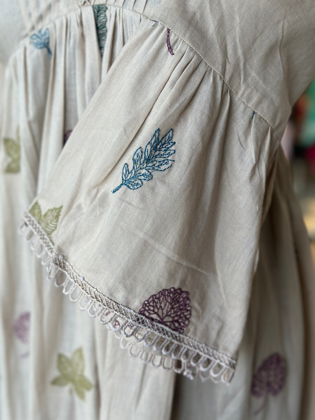 ONE PIECE EMBROIDERED GOWN