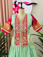 INDO-FUSION GHARCHOLA SKIRT SET