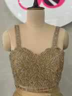 Premium Drape Saree With Beautiful Backless Blouse