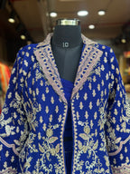 INDO-FUSION SHRARA WITH JACKET SET