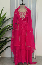Premium Leheriya Inspired Suit Set