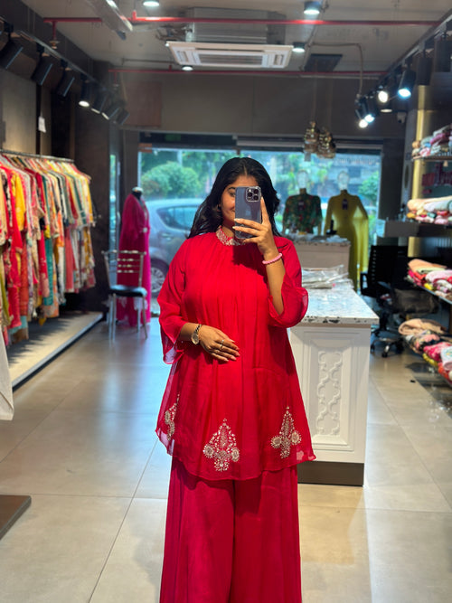 HIGH-NECK CO-ORD SET