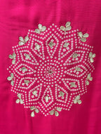 Designer Bandhej Inspired Kurta Set