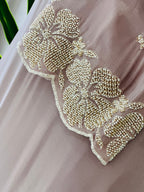 Beautiful Plazo Set With Handwork Detailing