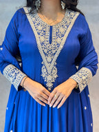 RAKHI SPECIAL ZARDOSI HANDWORK ANARKALI SUIT