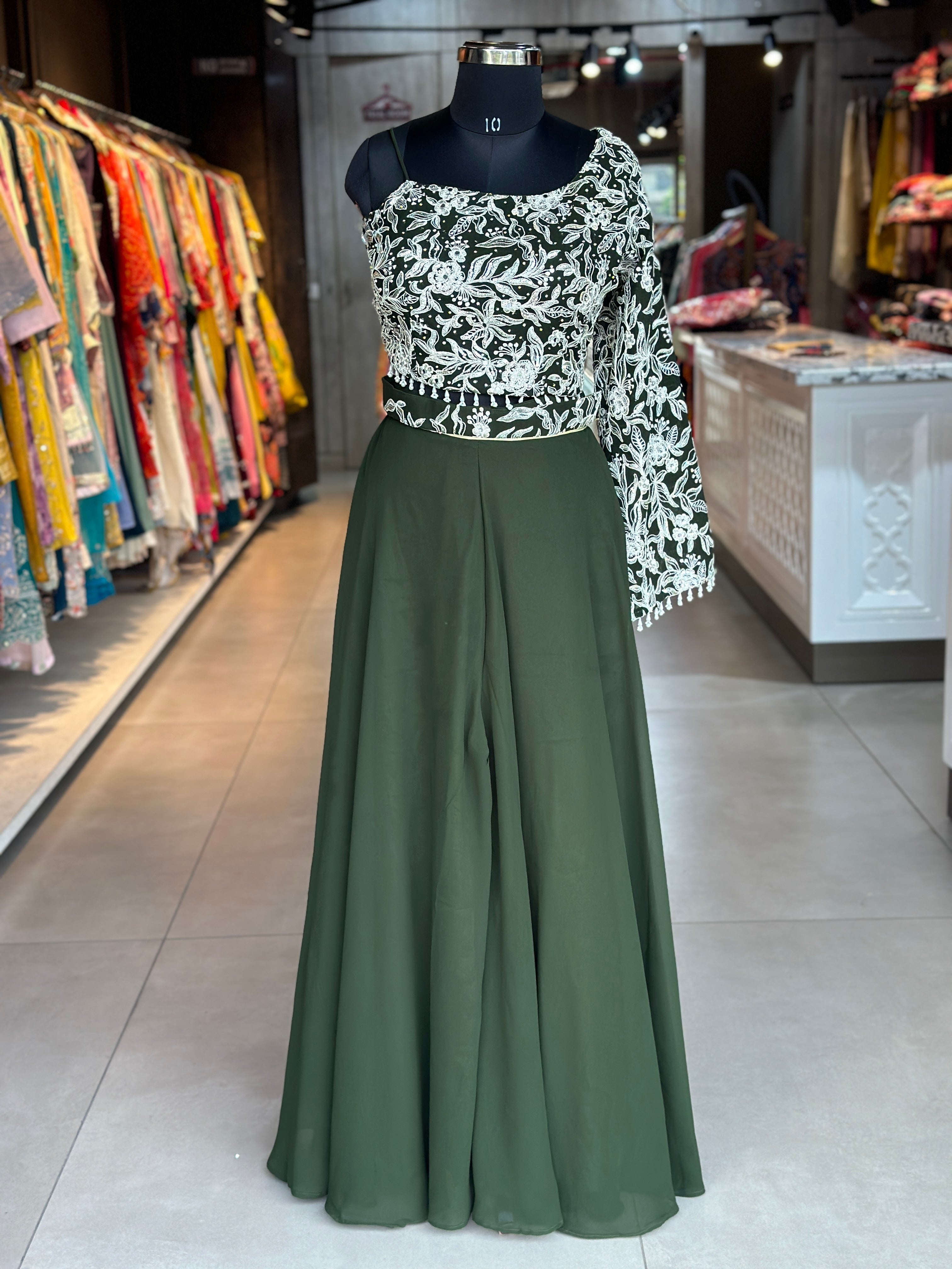 INDO-FUSION ONE SHOULDER SET