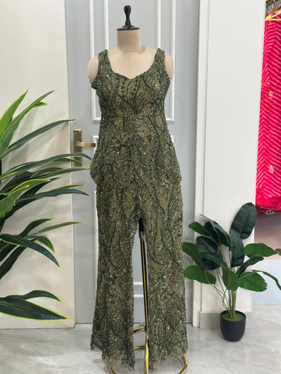 Royal Heavy Handwork Party Wear Co-ord Set
