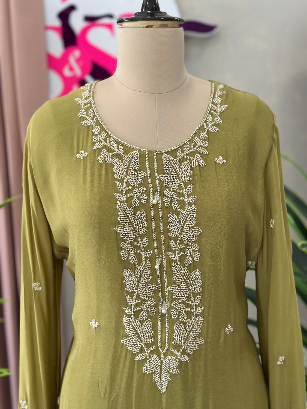 Elegant Handwork Plazo Set