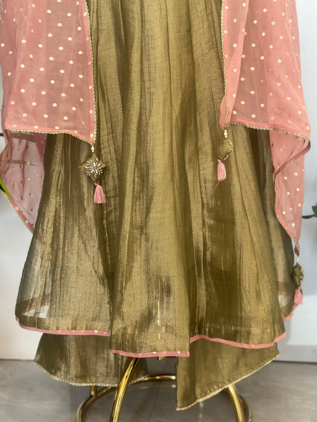 Floral Grace Handwork Anarkali Set