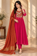 Classic Handwork Anarkali Set