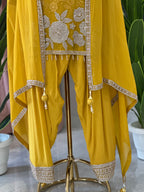 Trendy Farshi Suit Set With Heavy Handwork Detailing
