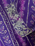 MODAL SILK LAHARIYA SUIT SET