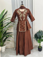 Karwa Chauth Special Royal Handwork Skirt Set