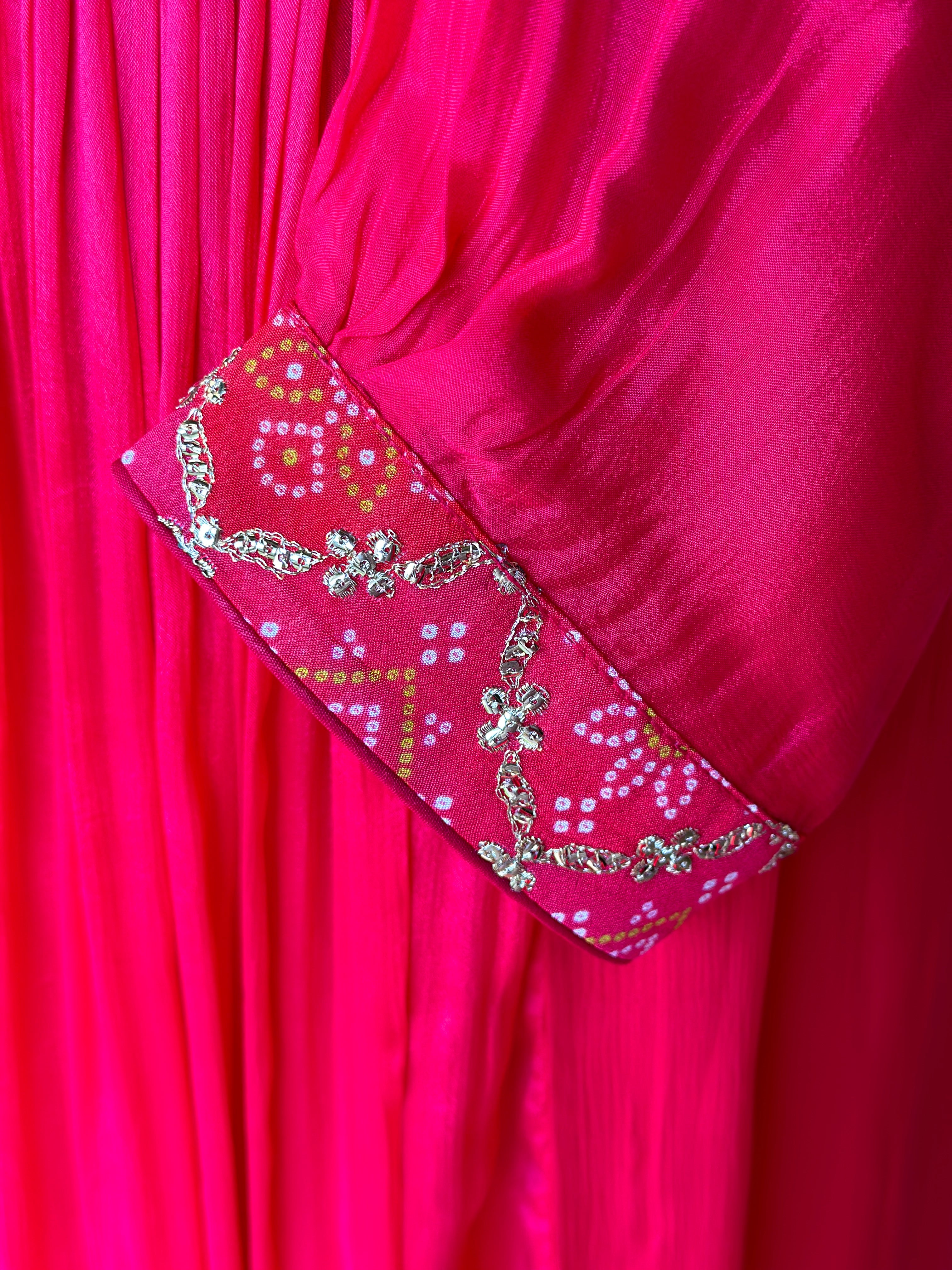 A LINE ANARKALI SUIT SET